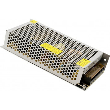 Трансформатор 12V для светодиодной ленты 200W узкий IP20   S-200-12-2