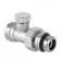 Вентиль для радиатора на обратную подводку прямой 1/2" x 3/4" евроконус VALTEC   VT.020.NER.04