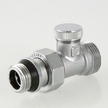 Вентиль для радиатора на обратную подводку прямой 1/2" x 3/4" евроконус VALTEC   VT.020.NER.04-1