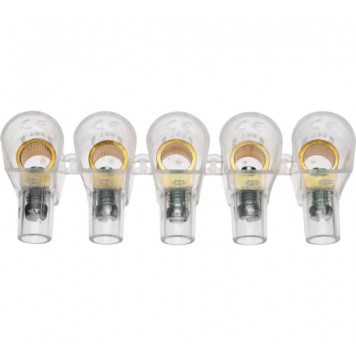 Клеммная колодка концевая  КЗВИ 10мм2 (5х1)     Rexant   07-5704-1