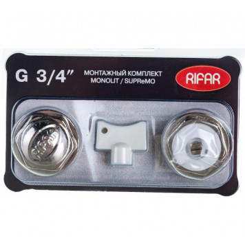 Монтажный комплект RIFAR 3/4" для Supremo/Monolit (140195) R.Ad.G34MS Rifar.mkp34.Logo    140195-1
