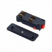 Коннектор прямой SKYLINE 220 ST-Luce Черный   ST015.422.10
