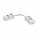 Гибкий коннектор   SMART белый  Denkirs   TR2103-WH 