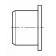 Заглушка канализационная d110 полипропилен Rehau 11214741003