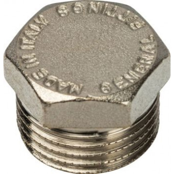 Заглушка НР никелированная 1/2" STOUT SFT-0025-000012