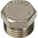 Заглушка НР никелированная 1/2" STOUT SFT-0025-000012