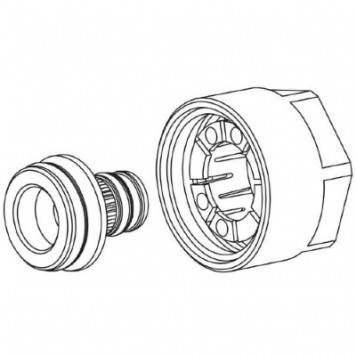 Евроконус d20 20х2,8 для Rehau Flex/Pink  12663621003-1