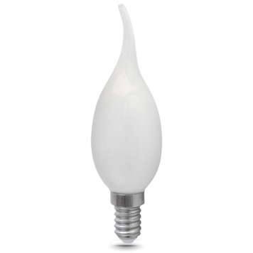Лампа Gauss LED Filament Candle Tailed OPAL 5W E14 4100K свеча на ветру-1