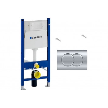 Инсталляция GEBERIT Duofix Delta 458.149.21.1 (кнопка Круг)  458.149.21.1