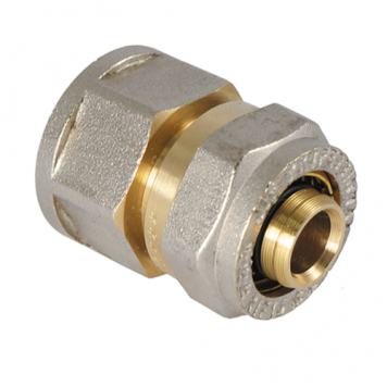 Соединитель обжим металлопластиковый  26x1/2" ВР JIF