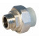 Американка PP-R d25x3/4" НР серая 237025 FV-Plast AA237025034