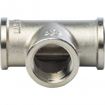 Тройник ВВ никелированный 1/2" STOUT  SFT-0020-000012-1