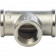 Тройник ВВ никелированный 1/2" STOUT  SFT-0020-000012