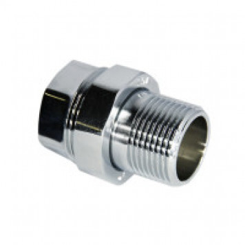 Американка прямая 3/4, хром TIM K30-HJS033-1