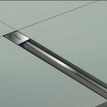 Линейный трап для душа ультратонкая модель с дизайн-вставкой Evolux Slim 500*70   ZEISSLER   ZSt.1141.5002-2