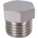 Заглушка НР никелированная 1/4  STOUT  SFT-0025-000014
