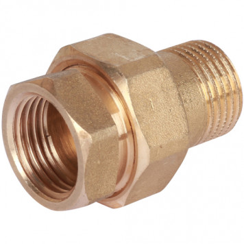 Американка прямая 1/2" ВН, латунная, под конус, уплотнение кольцо STOUT  SFT-0040-000012  