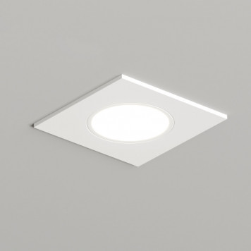Denkirs DK3102-WH Встраиваемый влагозащищенный светильник, IP65, до 10 Вт, LED, GU5,3, белый