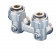Вентиль для радиатора  Multiflex F ZB  3/4"x3/4" узел нижнего подключения с ниппелем угловой  Oventrop  1015814