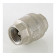 Обратный клапан никелированный с пластиковым седлом d3/4" ВР/ВР Valtec