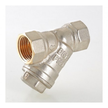 Фильтр косой никелированный d1/2" ВР/ВР Valtec-2