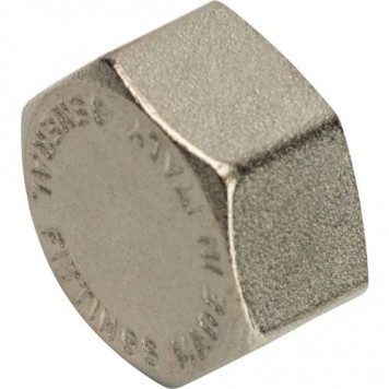 Заглушка ВР никелированная 1/2" STOUT  SFT-0027-000012-1