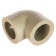 Уголок ППР d25x90° серый FV-Plast