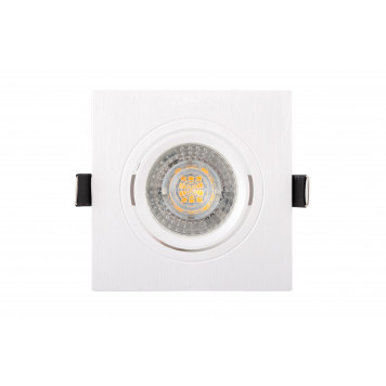 Встраиваемый светильник, IP20 10Вт GU5.3 LED белый, пластик-3
