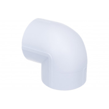 Уголок ППР d50 х 90° WH  VALFEX-2
