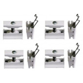Zehnder 4xBH+CVD1 комплект крепежа для радиатора Charlestone RAL9016  774411 RAL 9016