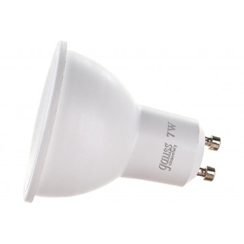 Лампа Gauss Elementary MR16 GU10 7W 3000K Софит  13617-6