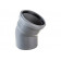 Отвод для внутренней канализации Ostendorf  d110 x 30° полипропилен  115110