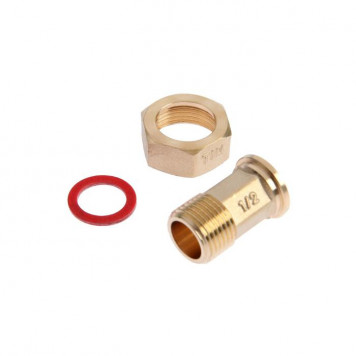 Американка для счетчиков латунная 3/4F*1/2M TIM HS032-1