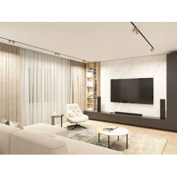 DK8012-BG Акцентный светильник SMART SPOT DOUBLE 2x9W DIM 3000K-6000K, матовое золото с черным-4