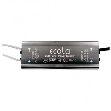 Блок питания  LED panel Power Supply 40W 220V драйвер для тонкой панели  Ecola  PBLN40ELT