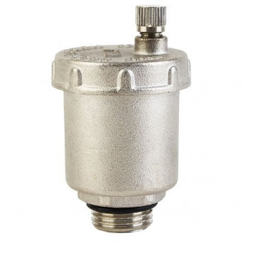 Воздухоотводчик прямой 1/2", никелированный ТИМ  BL5817