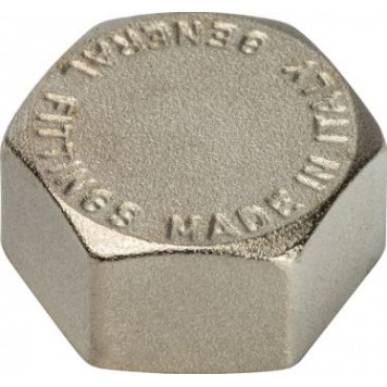 Заглушка ВР никелированная 1/2" STOUT  SFT-0027-000012