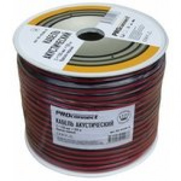 Кабель акустический 2x1,5 (красно-черный) PROCONNECT  01-6106-6	