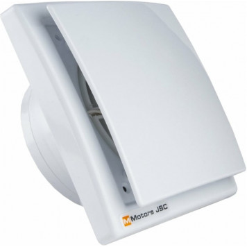 Вентилятор Mmotors MM-P Ø100, с обратным клапаном, бесшумный, белый   4116