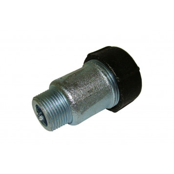 Муфта оцинкованная обжимная 1/2" наружная резьба Gebo 17.195.00.01-1