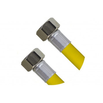 Шланг для газа с PVC покрытием 1/2" гайка - гайка 200 см TIM-1