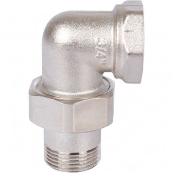 Американка угловая 3/4" ВН, никелированная, под конус STOUT  SFT-0059-000034-2