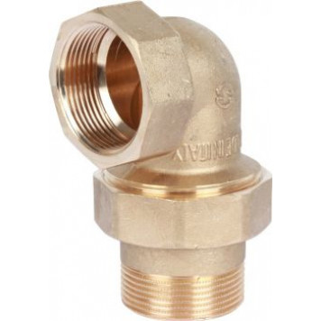 Американка угловая 1" ВН, латунная, под конус STOUT  SFT-0058-000001
