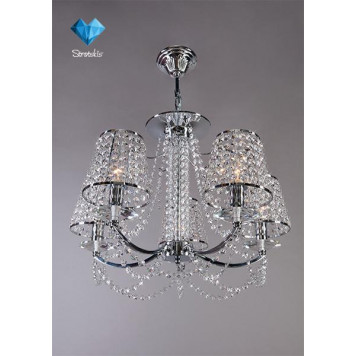 Люстра подвесная хрустальная Bogate`s Diamant Strotskis-1