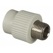 Муфта комбинированная ППР 20х3/4" НР серая 215021 FV-Plast	AA215020034	