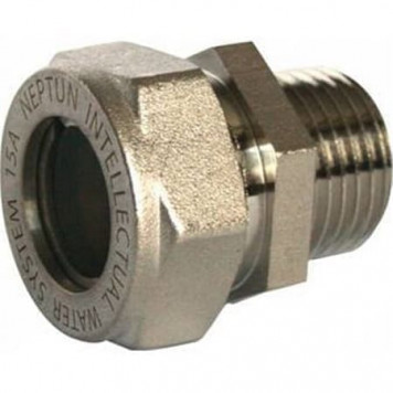 Муфта для гофрированной трубы 20x3/4 М VER-PRO  VPM204
