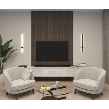Denkirs DK5012-BK Бра 800 мм, 3000К, IP20, 7 Вт, черный, алюминий-2