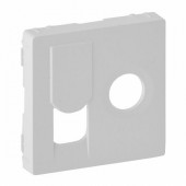 Legrand Valena LIFE Лицевая панель розетки TV-RJ45, белая