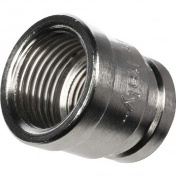 Муфта ВВ переходная никелированная 1/2X3/8 STOUT SFT-0006-001238-2