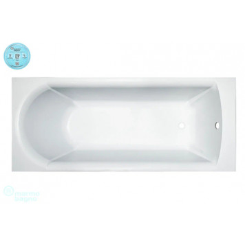 Ванна Глория 170x70 из литьевого мрамора с ножками Marmo&Bagno  MB-GL17070